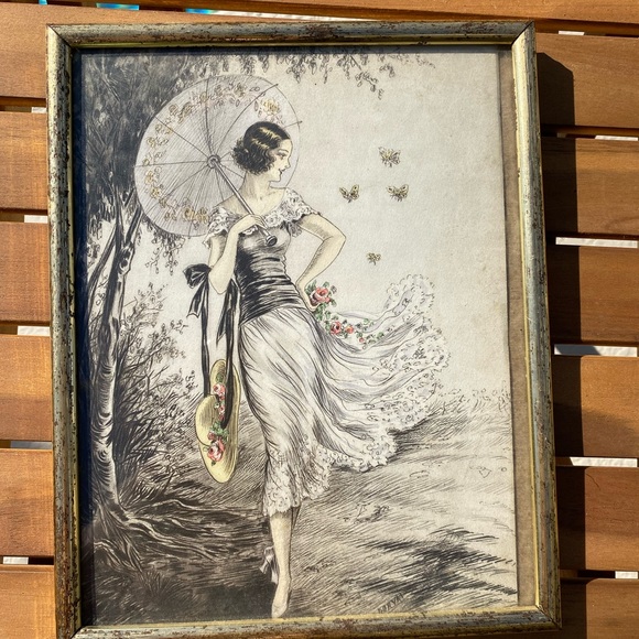 Vintage 8 by 10 Art Work - Picture 7 of 8